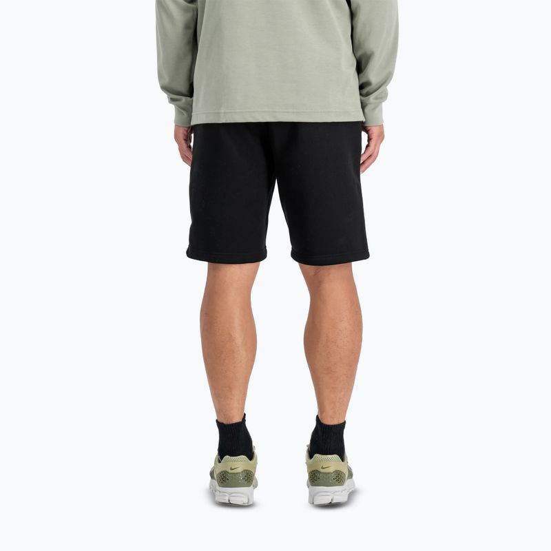 Herren Alpha Industries Basic Small Logo II Shorts schwarz 4