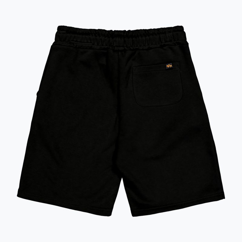 Herren Alpha Industries Basic Small Logo II Shorts schwarz 9