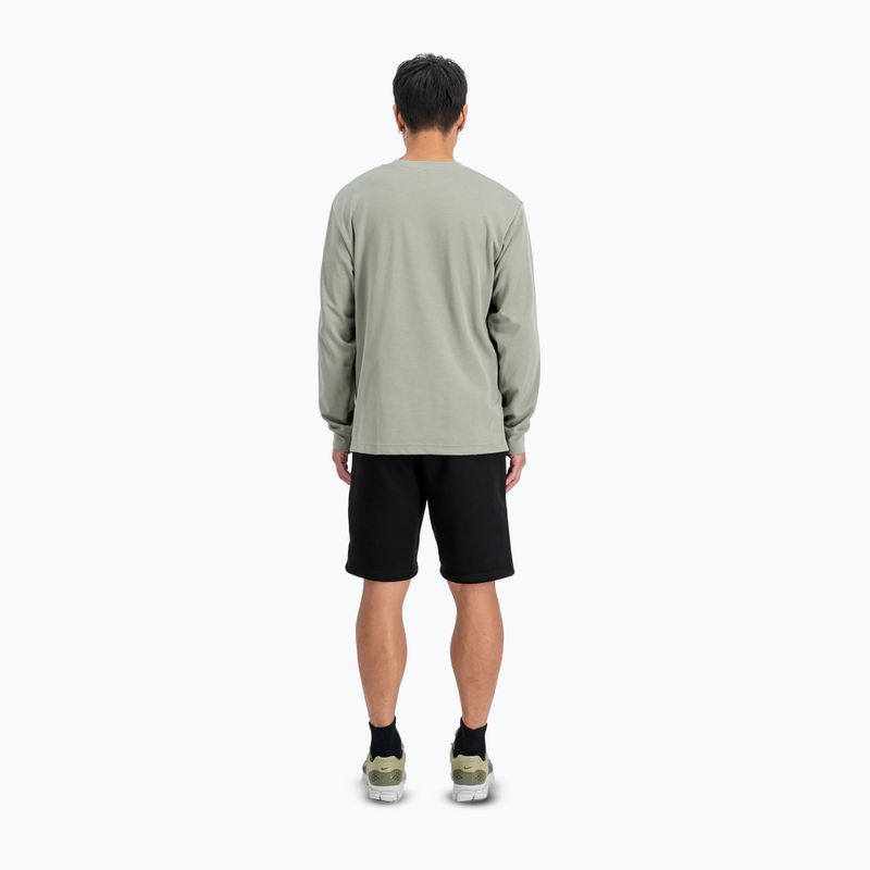 Herren Alpha Industries Basic Small Logo II dunkel oliv Shorts 4