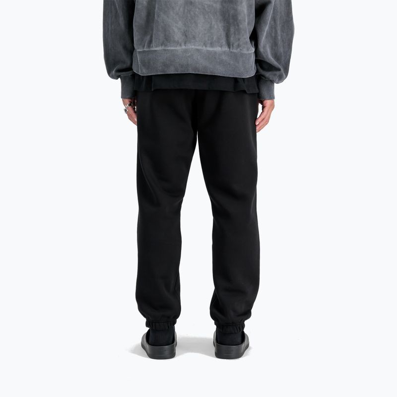 Herren Alpha Industries Basic Small Logo II Jogger Hose schwarz 3