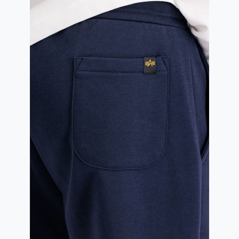 Alpha Industries Herren Basic Small Logo II Jogger Hose ultra navy 7