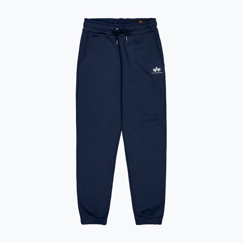 Alpha Industries Herren Basic Small Logo II Jogger Hose ultra navy 12