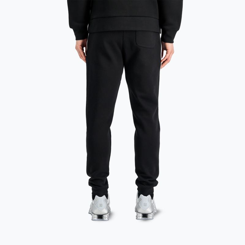 Alpha Industries Herren Track Small Logo Jogger Hose schwarz 3