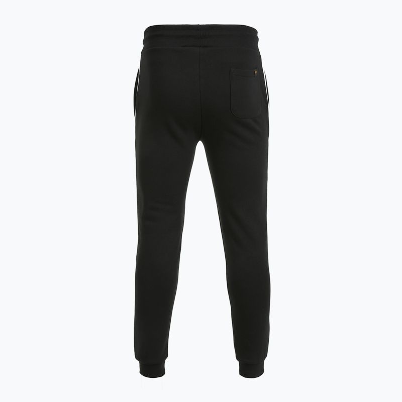 Alpha Industries Herren Track Small Logo Jogger Hose schwarz 8