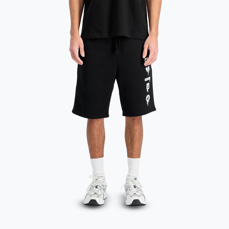 Alpha Industries Herren Freedom Jogger balck Shorts