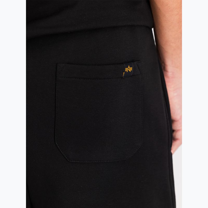 Alpha Industries Herren Freedom Jogger balck Shorts 6