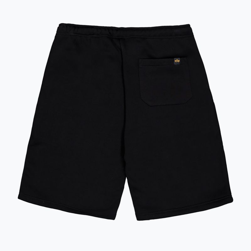 Alpha Industries Herren Freedom Jogger balck Shorts 8