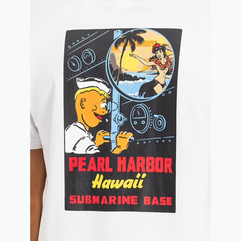 Alpha Industries Herren Pearl Harbor Back Print T-Shirt weiß 4