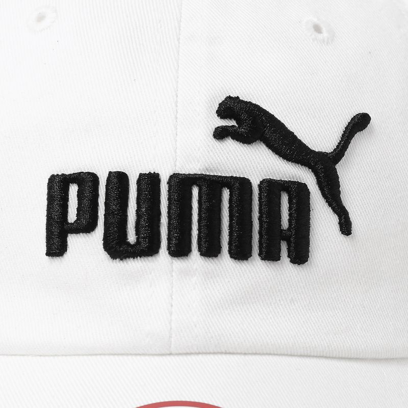 PUMA Ess Cap Jr Kinder Baseballmütze puma weiß/nr.1 5