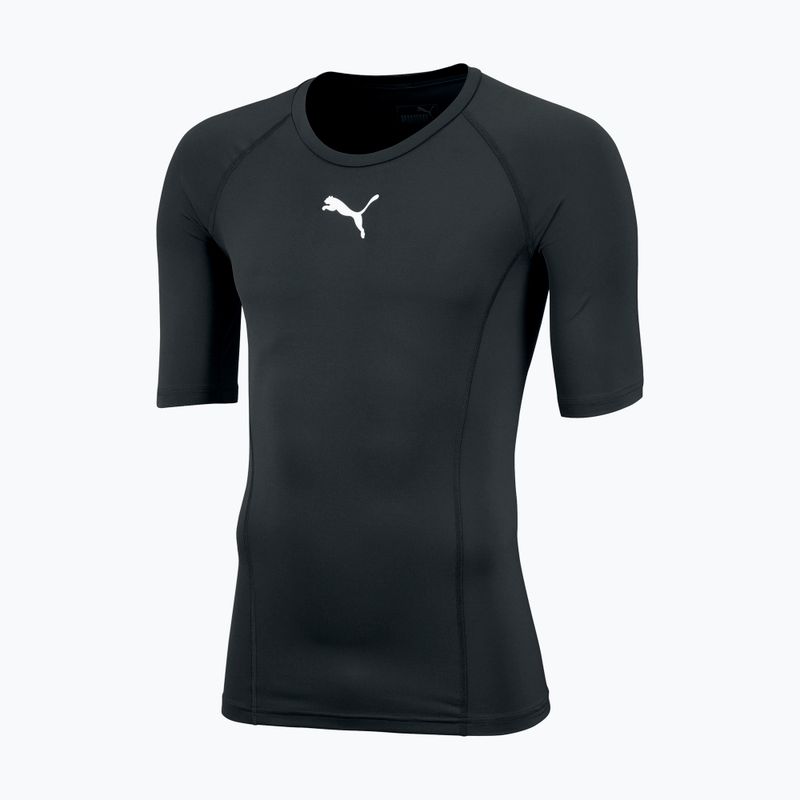 PUMA Herren Fußballtrikot Liga Baselayer Tee schwarz 655918_03 6