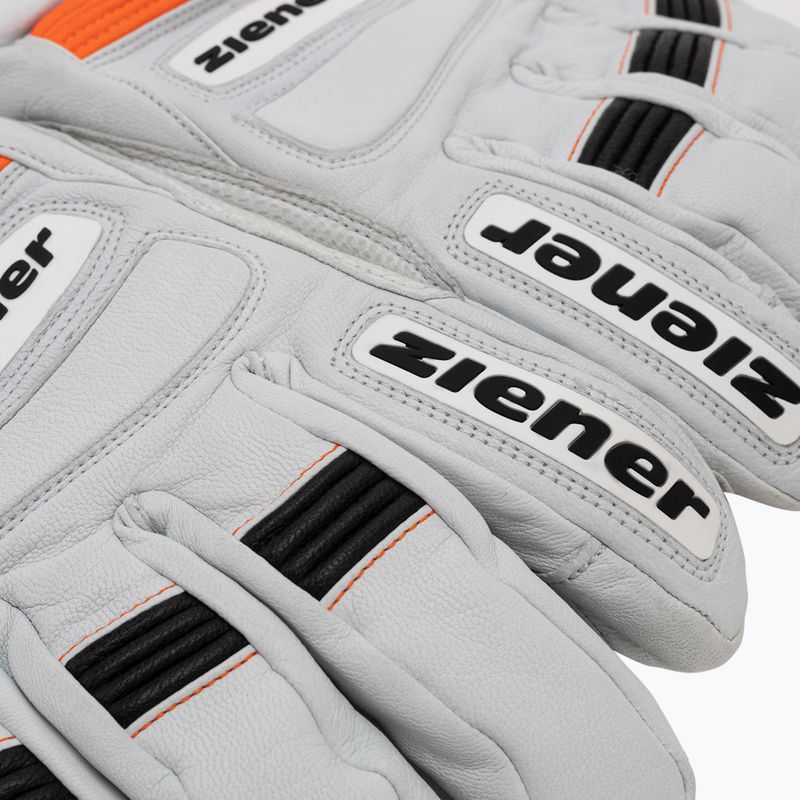 Skihandschuhe Herren ZIENER Guard GTX + Gore Grip PR weiß 8119 4