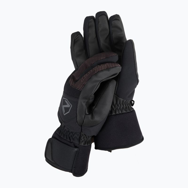 Herrenskihandschuh ZIENER Ginx As Aw schwarz 801066.12