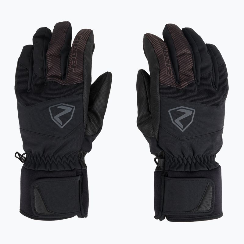 Herrenskihandschuh ZIENER Ginx As Aw schwarz 801066.12 3