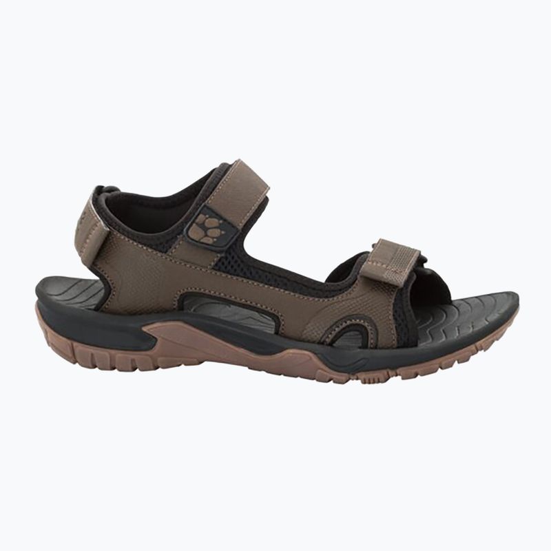Jack Wolfskin Lakewood Cruise braun Herren Trekkingsandalen 4019011 11