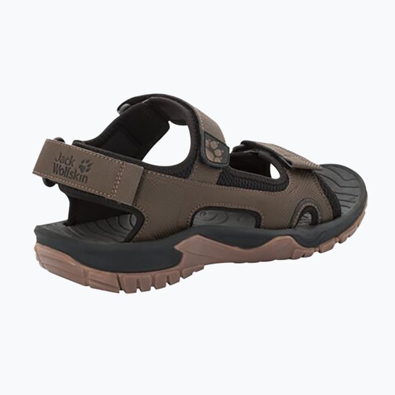 Jack Wolfskin Lakewood Cruise braun Herren Trekkingsandalen 4019011 13