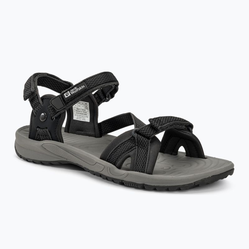 Jack Wolfskin Damen Sandalen Lakewood Ride schwarz