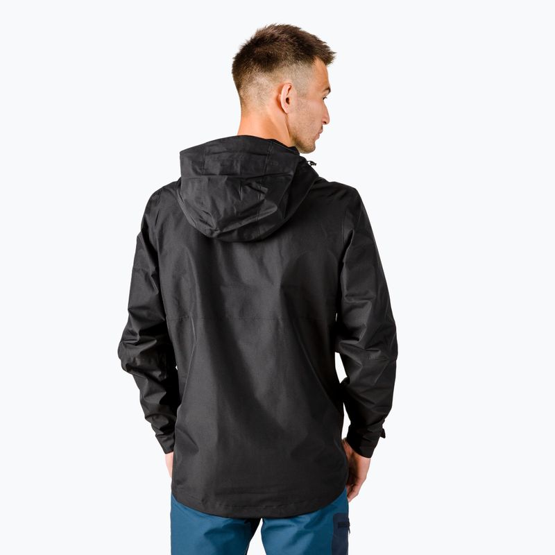 Jack Wolfskin Herren Hardshelljacke Evandale schwarz 1111131_6000 3