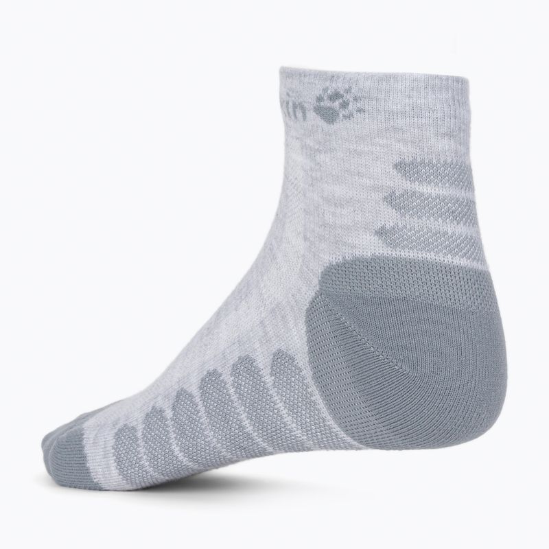 Jack Wolfskin Multifunktionelle Low Cut Trekkingsocken grau 1908601_6111 2