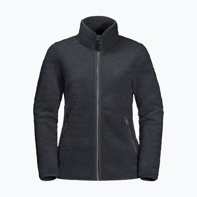 Jack Wolfskin Damen Fleece-Sweatshirt High Cloud grau 1708731 8