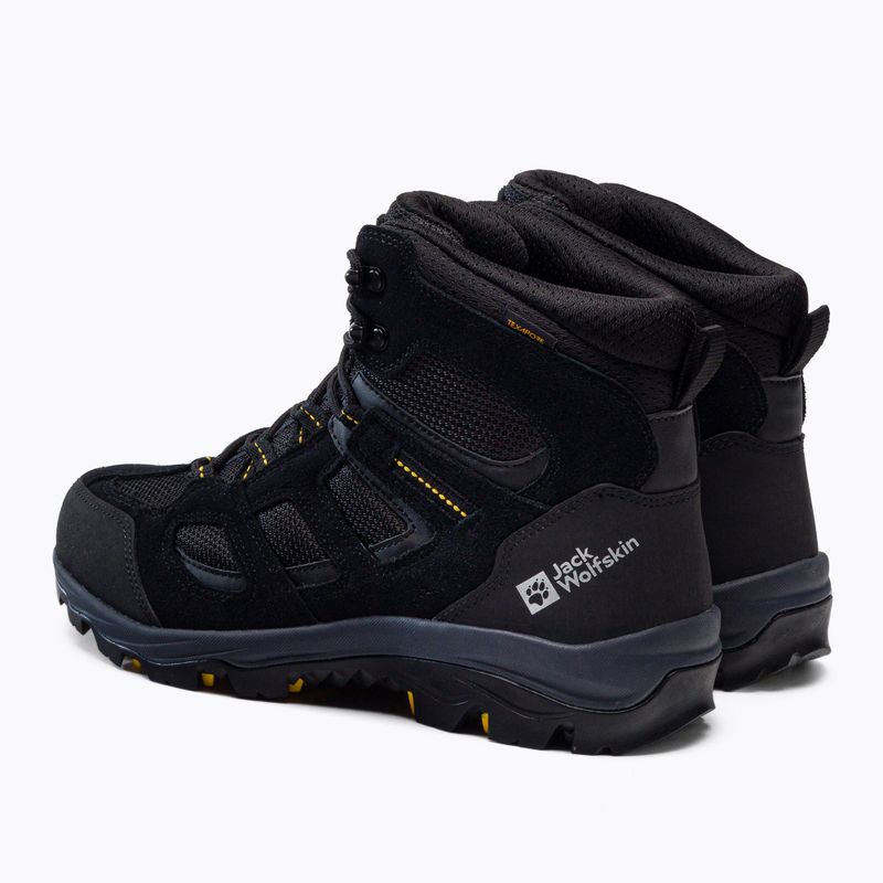 Jack Wolfskin Herren-Trekkingstiefel Vojo 3 Texapore Mid schwarz 4042461 3