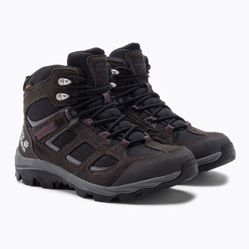 Jack Wolfskin Damen-Trekkingstiefel Vojo 3 Texapore Mid grau 4042471_6157 5