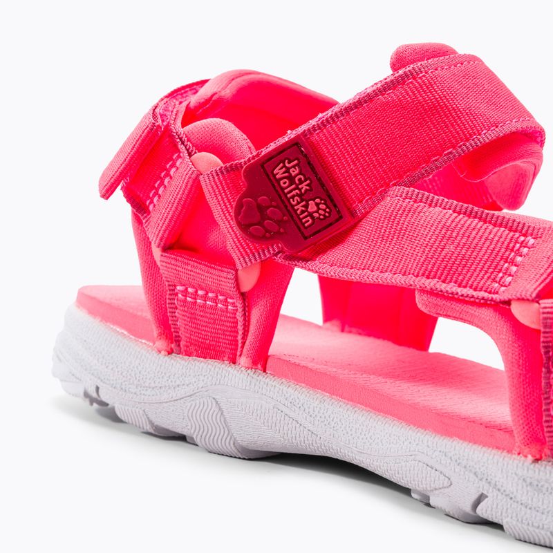 Jack Wolfskin Seven Seas 3 rosa Kinder-Trekking-Sandalen 4040061_2172 7