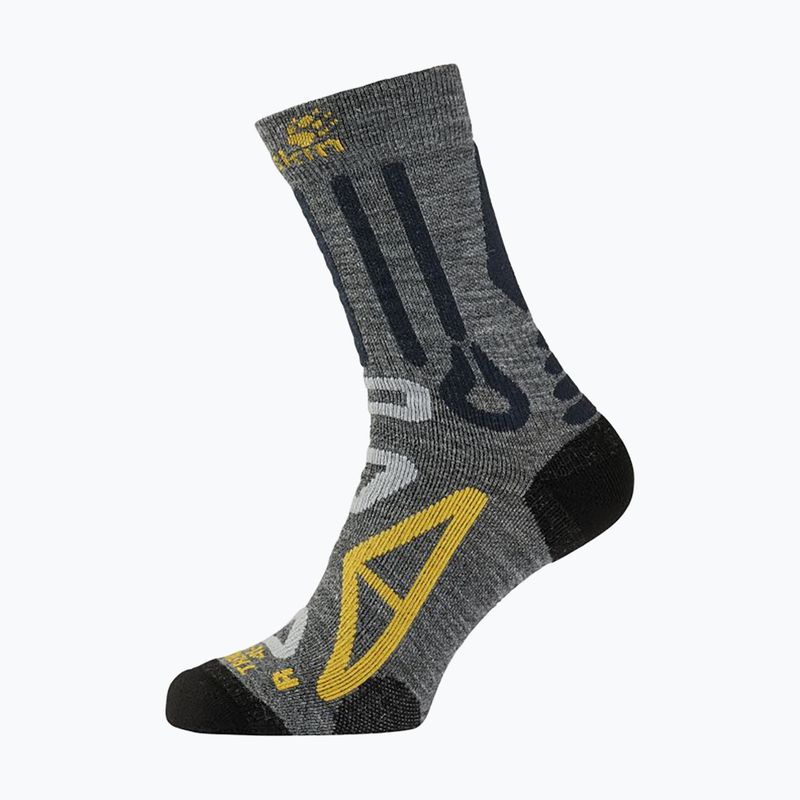 Jack Wolfskin Trekking Pro Classic Cut graue Socken 1904292_6320 4