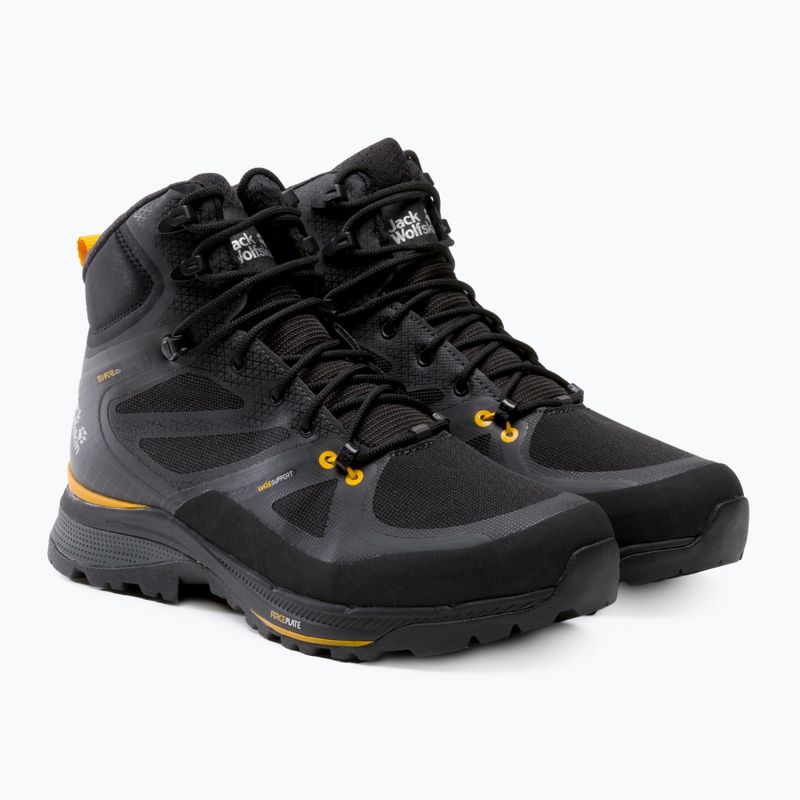Jack Wolfskin Force Trekker Texapore Herren-Trekkingstiefel schwarz 4048601_6055 4