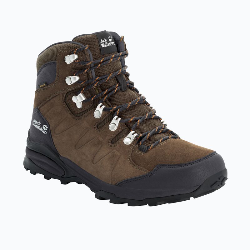 Jack Wolfskin Refugio Texapore Mid braun/phantom Herren-Trekkingstiefel 11