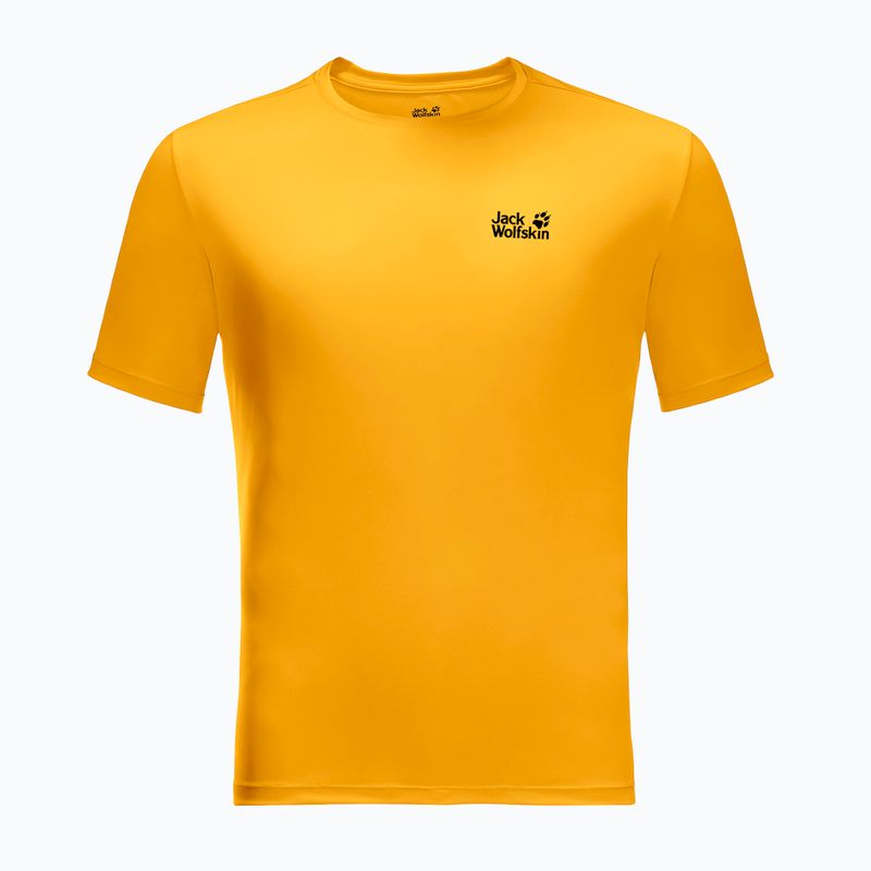 Jack Wolfskin Herren-Trekking-T-Shirt Tech gelb 1807071_3802