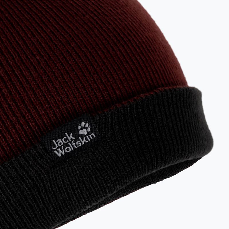 Jack Wolfskin Rib Wintermütze kastanienbraun 1903891 5