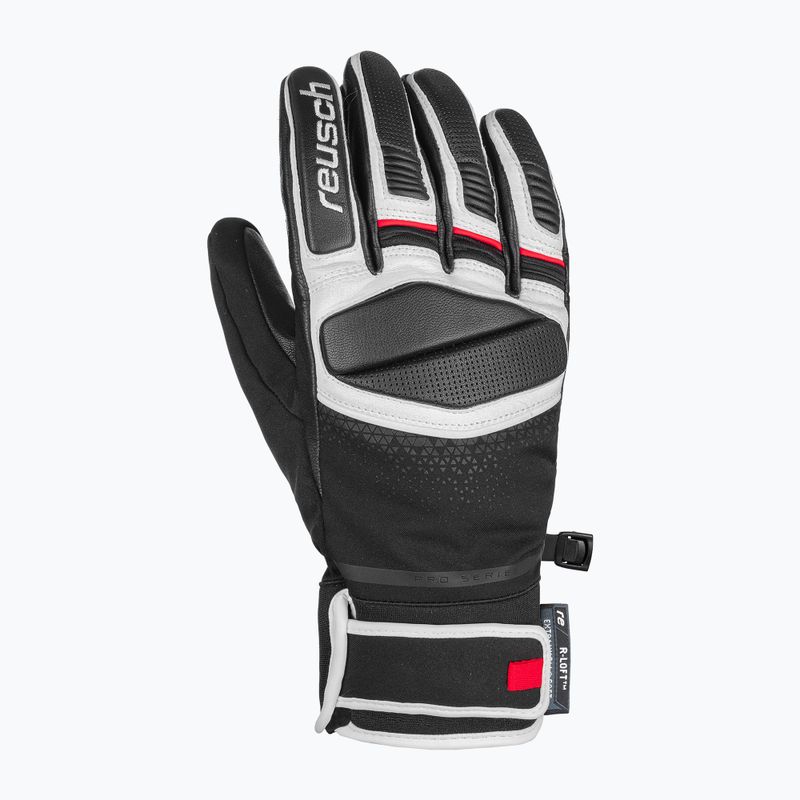 Skihandschuhe Reusch Mastery Handschuhe Reusch Mastery black/white/fire red 3