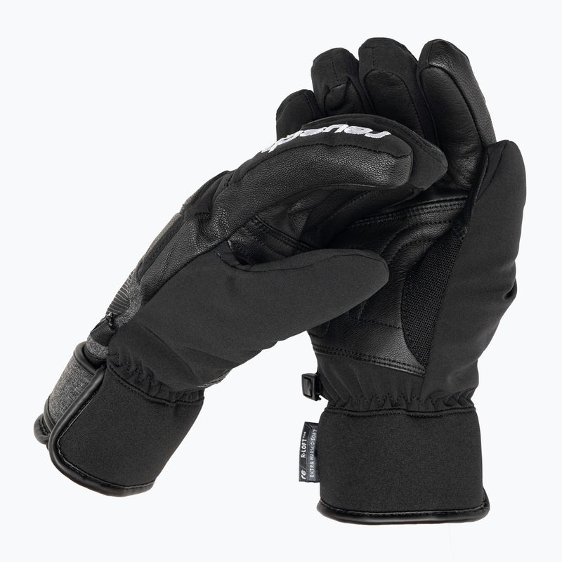 Reusch Storm R-Tex Xt Skihandschuh schwarz/schwarz melange/neongrün