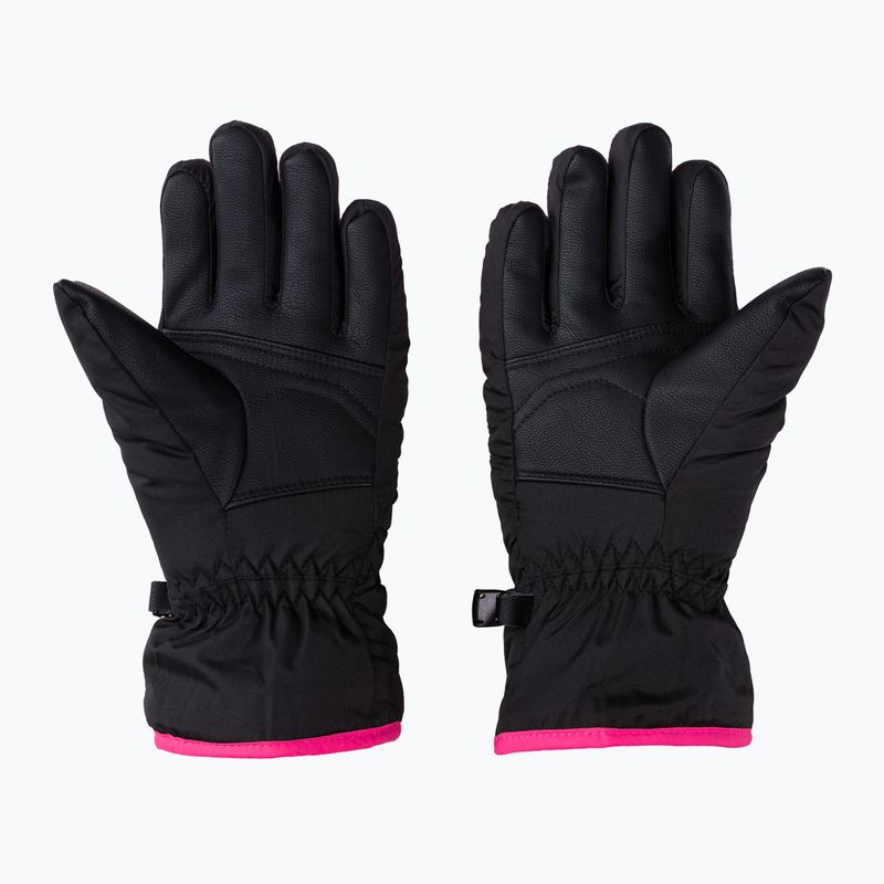 Skihandschuhe Kinder Reusch Alan schwarz-rosa 6/61/115 2