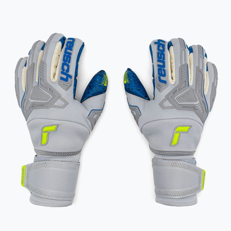 Torwarthandschuhe Reusch Attrakt Freegel Fusion Ortho-Tec Goaliator grau 52799