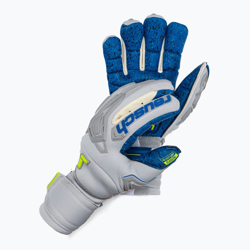 Torwarthandschuhe Reusch Attrakt Freegel Fusion Ortho-Tec Goaliator grau 52799 2