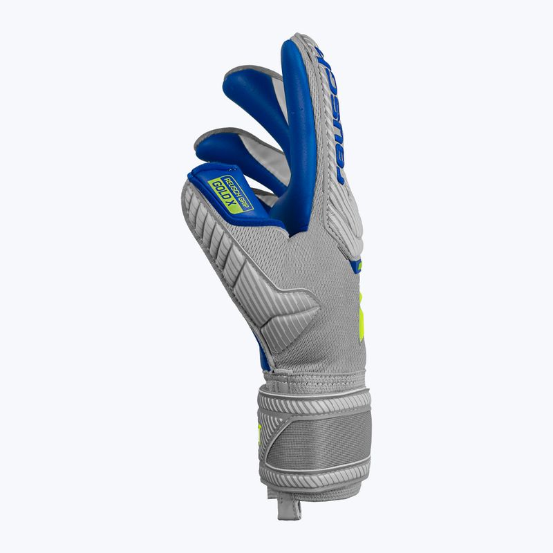 Reusch Attrakt Gold X 6006 grau-blaue Torwarthandschuhe 5270945-6006-9.5 7