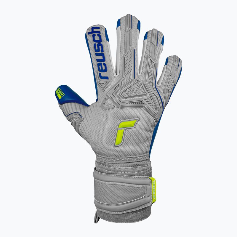 Reusch Attrakt Freegel Gold Finger Support Torwarthandschuhe Grau 5270130-6006 6