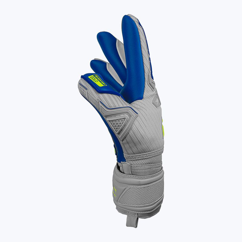 Reusch Attrakt Freegel Gold Finger Support Torwarthandschuhe Grau 5270130-6006 8