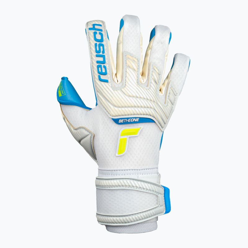 Reusch Attrakt Aqua blau-weiße Torwarthandschuhe 5270439 6