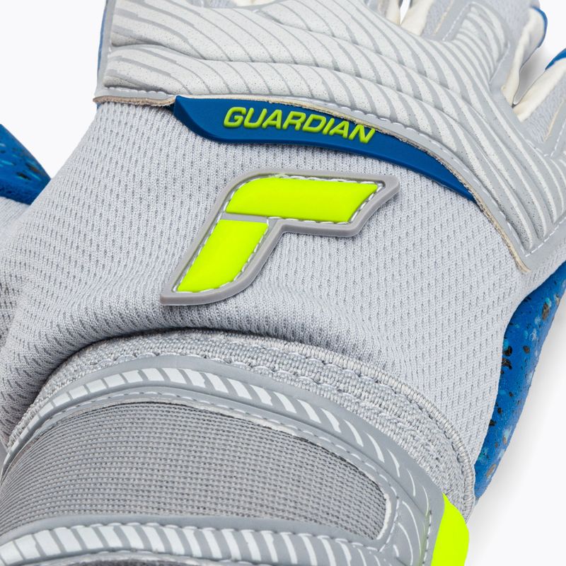 Torwarthandschuhe Kinder Reusch Attrakt Fusion Finger Support Guardian grau 527294 4