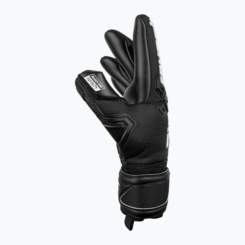 Reusch Attrakt Freegel Infinity Finger Support Torwarthandschuhe schwarz 5270730-7700 7
