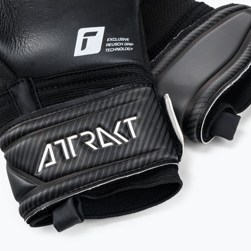 Reusch Attrakt Infinity Finger Support Torwarthandschuhe schwarz 5270720-7700 4