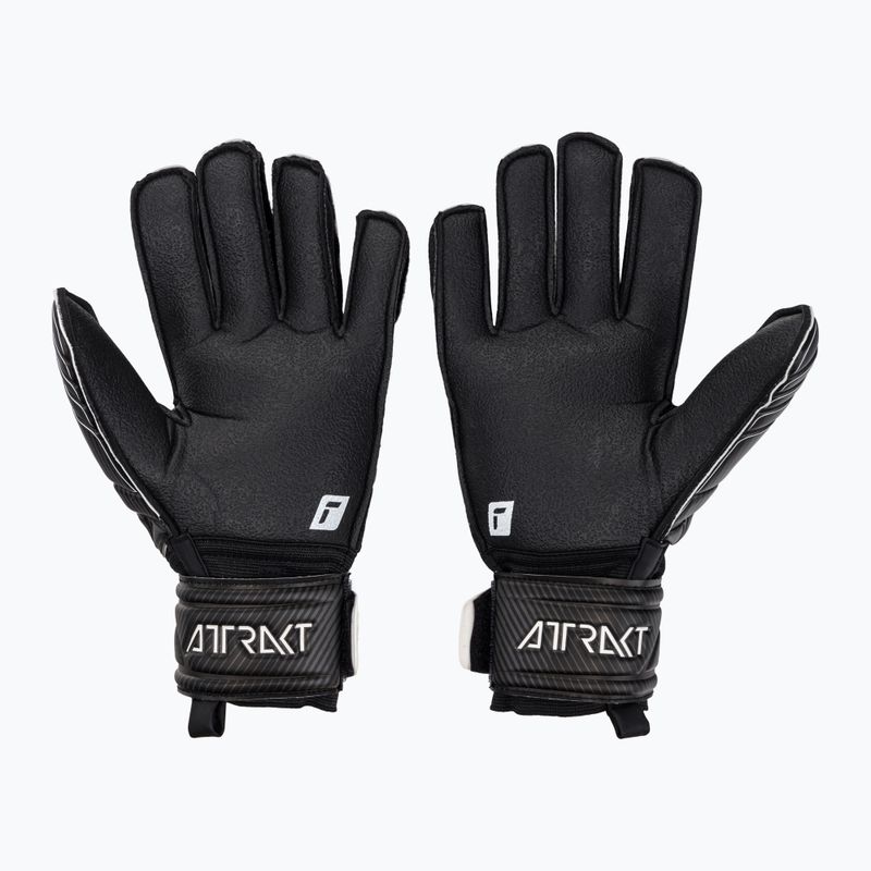 Reusch Attrakt Resist Finger Support Torwarthandschuhe schwarz 5270610-7700 2