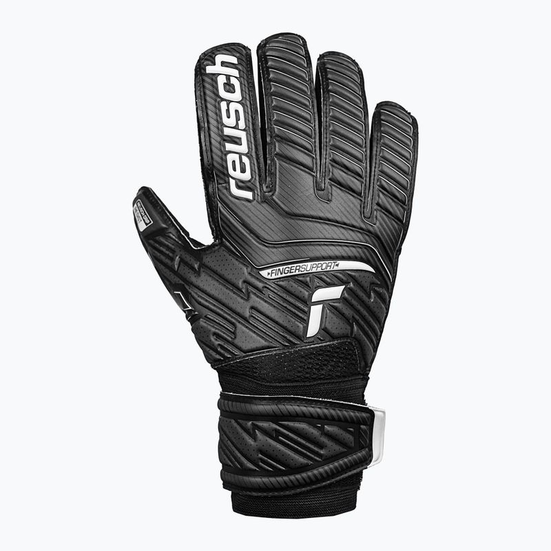 Reusch Attrakt Resist Finger Support Torwarthandschuhe schwarz 5270610-7700 6