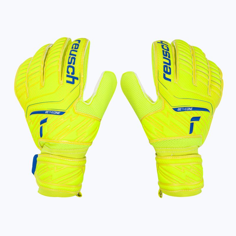 Reusch Torwarthandschuhe Attrakt Solid gelb 5270515-2001
