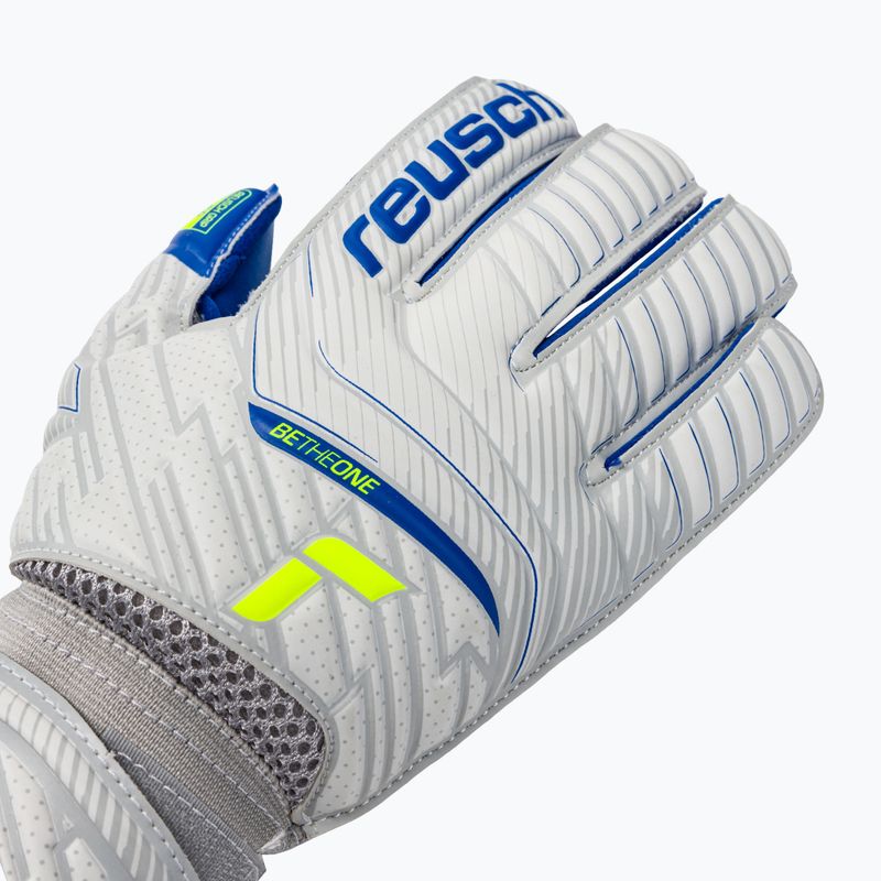 Reusch Attrakt Silver Roll Finger Junior Kinder Torwarthandschuhe grau 5272217 3