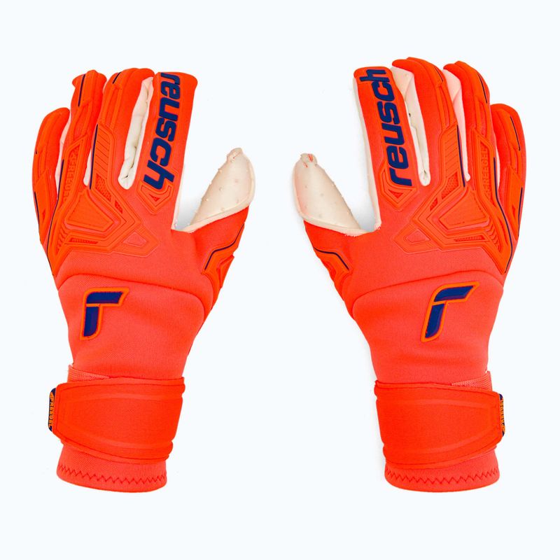 Torwarthandschuhe Reusch Attrakt Freegel SpeedBump orange 52779