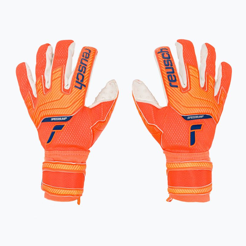 Reusch Attrakt SpeedBump Torwarthandschuhe orange