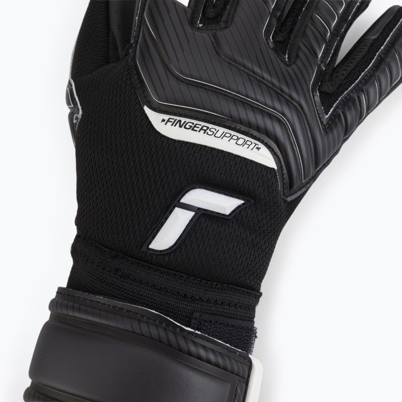 Reusch Attrakt Infinity Finger Support Kinder Torwarthandschuhe schwarz 5272720 3